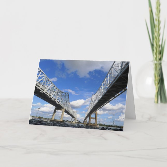 Cartão A Conexão Crescente, Nova Orleans, LA - (Frente)