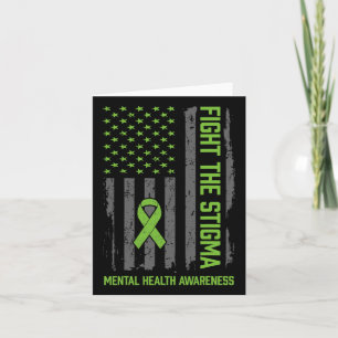 Cartão A Consciência Da Saúde Mental Combater O Stigma Me