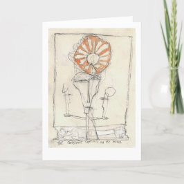 Cartão A conversa constante.