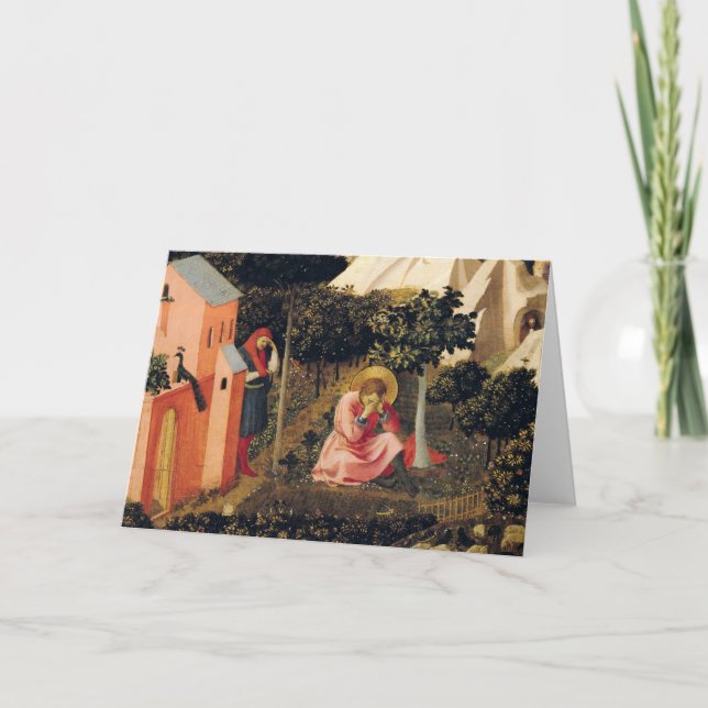 Cartão A conversão de St Augustine (Frente)