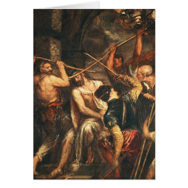 Cartão A coroação com espinhos (Frente)