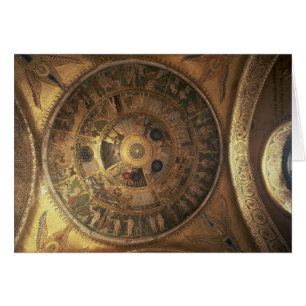 Cartão A criação do mundo, da cúpula da génese