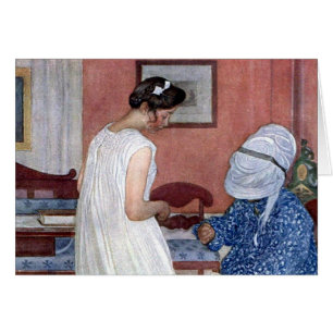 Cartão A dama de honra 1910
