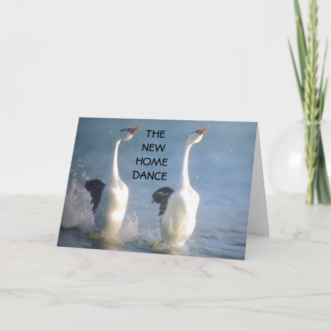 CARTÃO A DANÇA "NOVA CASA" ESPECIALMENTE PARA VOCÊ (Frente)