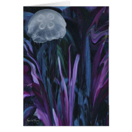 Cartão À deriva na sereia Café