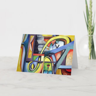 Cartão A descoberta - notecard vazio