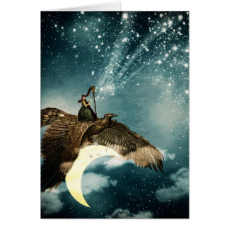 Cartão A deusa da noite