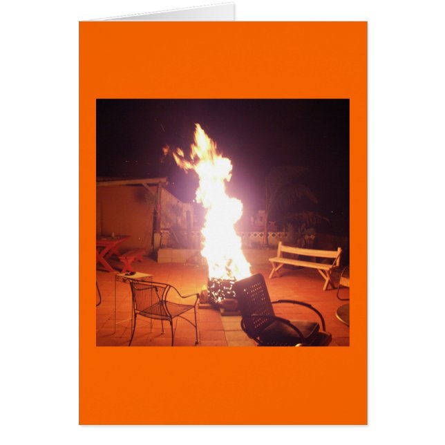 Cartão A deusa do fogo (Frente)