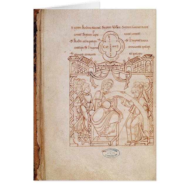 Cartão A doação a Gonnor (Frente)