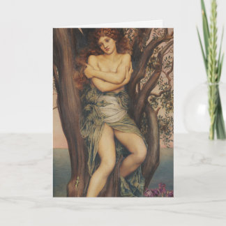 Cartão A Dríade (por Evelyn De Morgan)