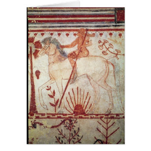 Cartão A emboscada do príncipe Trojan Troilus