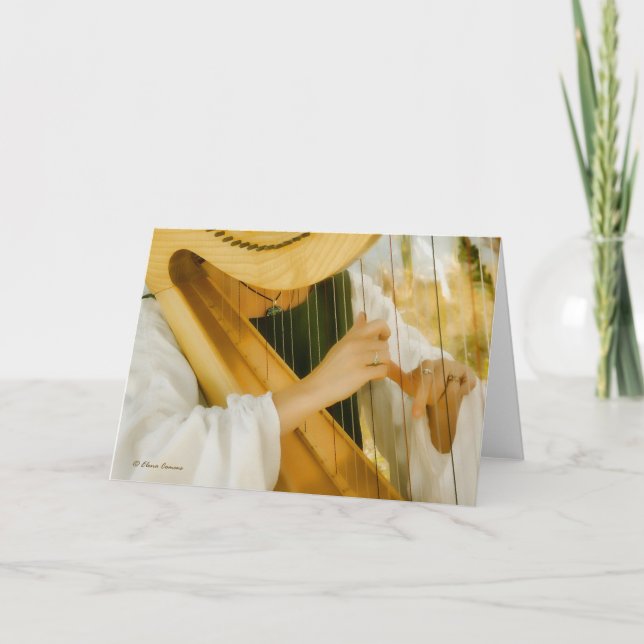 Cartão "A época dourada da música " (Frente)