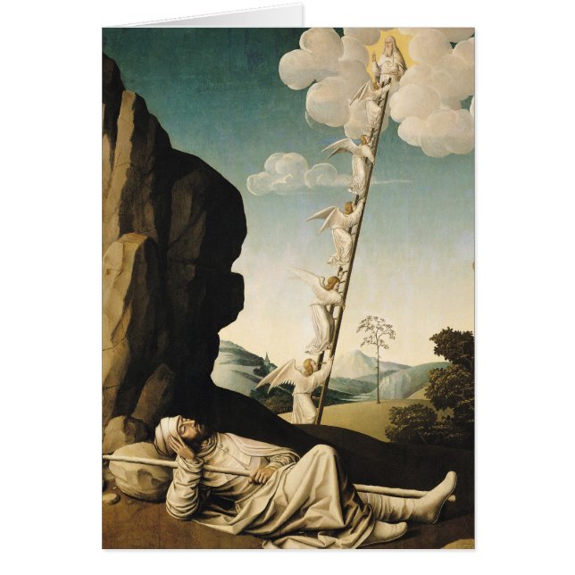Cartão A escada de Jacob, c.1490 (Frente)
