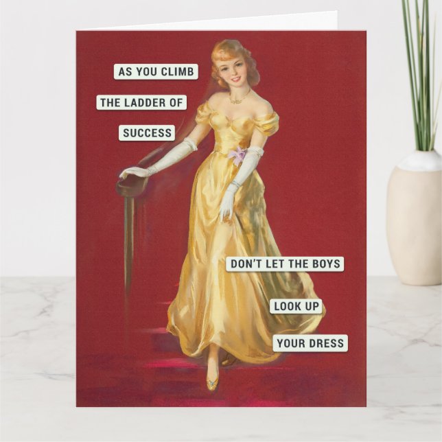 Cartão A Escada do Sucesso (Frente)