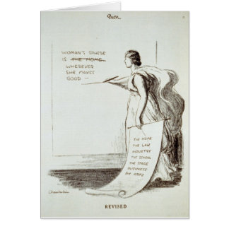 Cartão A esfera das mulheres revisada