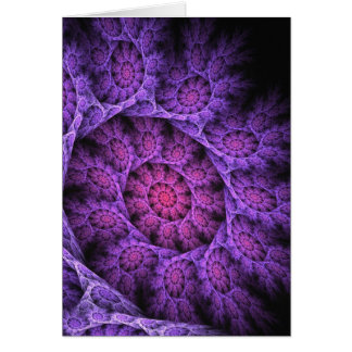 Cartão A espiral de roda