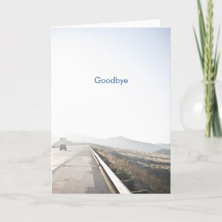 Cartão A estrada adiante