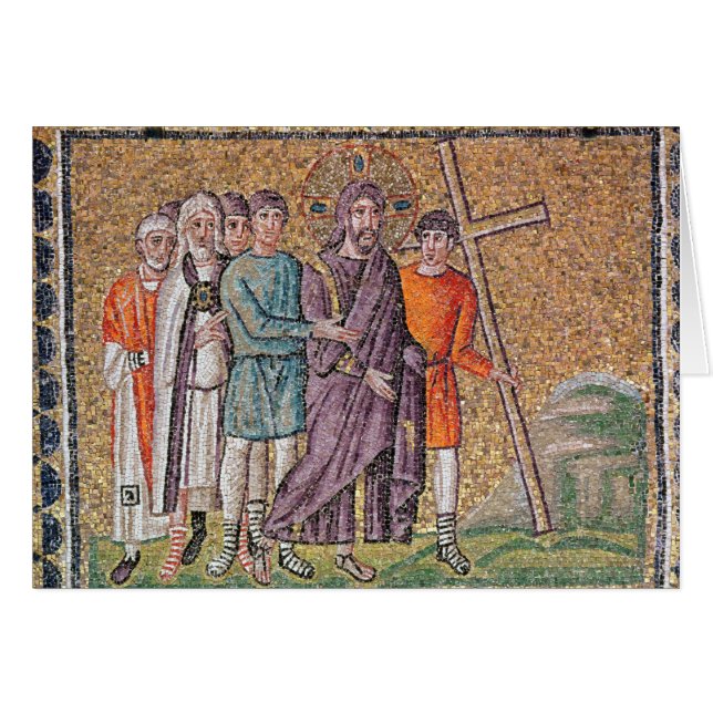 Cartão A estrada ao calvário (Frente Horizontal)