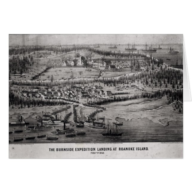 Cartão A Expedição Burnside (Frente Horizontal)