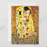 Cartão A famosa pintura de Gustav Klimt<br><div class="desc">A pintura besta,  apaixonada pelo artista simbolista austríaco Gustav Klimt</div>