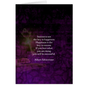Cartão A Felicidade É A Chave Para O Sucesso Na Subcotaçã