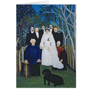 Cartão A festa de casamento, c.1905