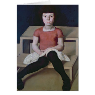 Cartão A filha a mais nova do artista