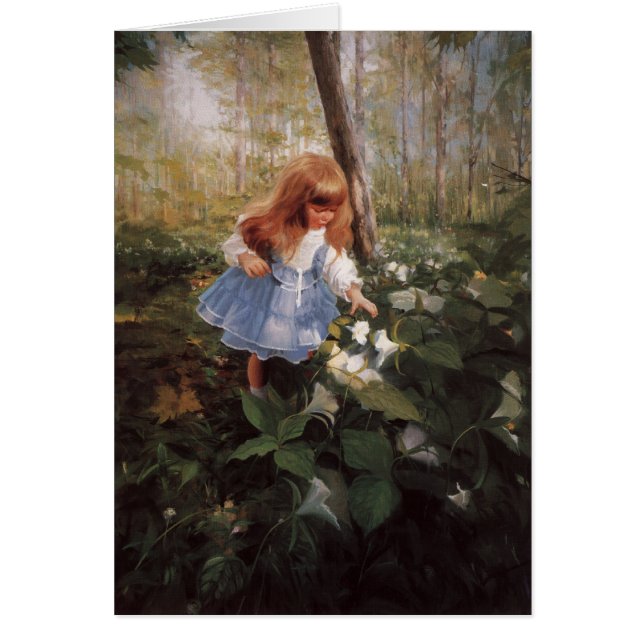 Cartão A floresta Enchanted (Frente)