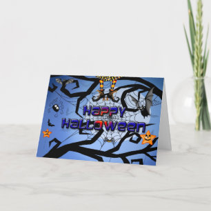 Cartão A Fun Happy Halloween card