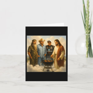 Cartão A Gangue Real Se Encontra No Céu Phil Funny Meme B