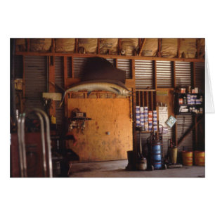 Cartão A garagem da macha, Wimberly, Texas