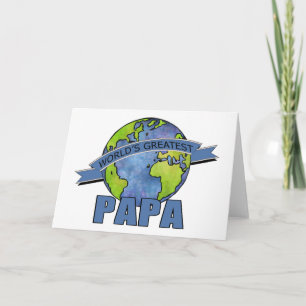 Cartão A grande papá do mundo
