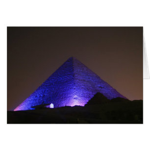 Cartão A grande pirâmide