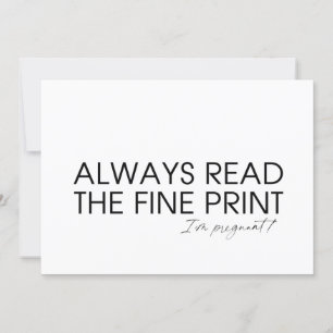 Cartão A Grávida Gira Revela Pais Que Esperamos Bebê