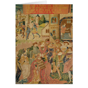 Cartão A história de Perseus, 15o-16o século