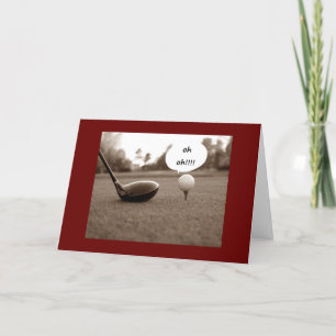 CARTÃO A IDADE AUMENTOU/GOLF SCORE AOS 50 ANOS!