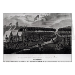 Cartão A ideia do grande Tratado guardarou na pradaria du