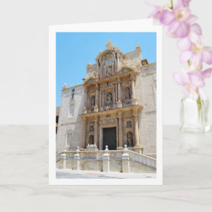 Cartão A Igreja da Assunção de Nossa Senhora, Lliria