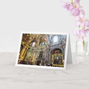 Cartão A Igreja de San Nicolás, Cidade de Valência