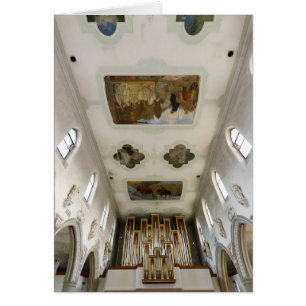 Cartão A igreja de St Martin, Wangen, Alemanha