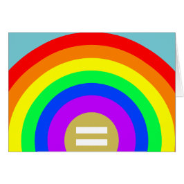 CARTÃO A IGUALDADE É A DOURADA SOB A CÂMARA DE CHUMBO