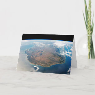 Cartão A Ilha De Madagáscar.