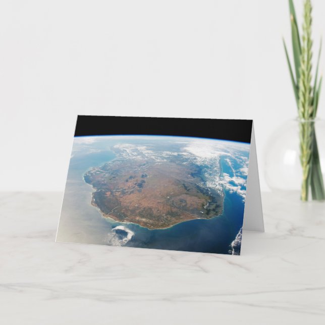 Cartão A Ilha De Madagáscar. (Frente)