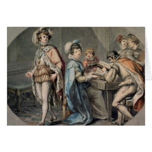 Cartão A inveja de Darnley