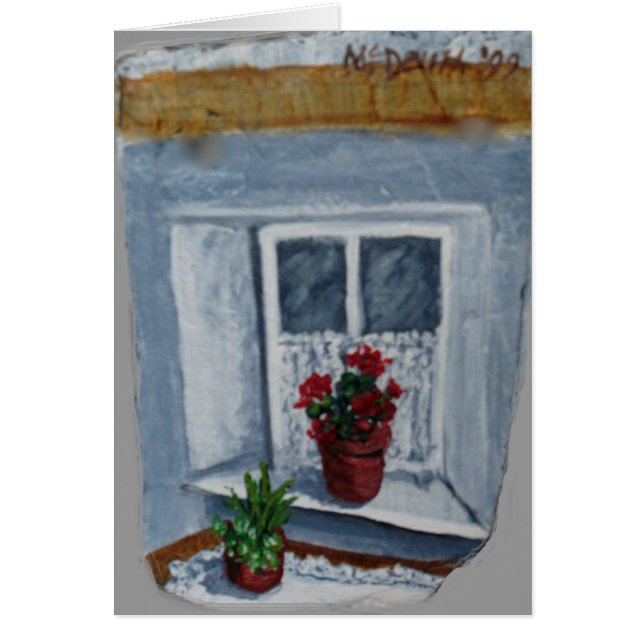 Cartão A janela de Mary (Frente)