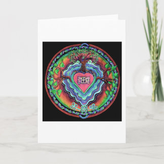 Cartão A janela para o coração