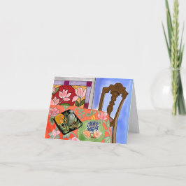 Cartão A laranja corta Notecard