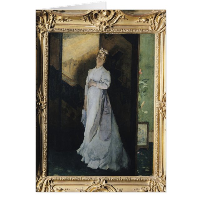 Cartão A letra da dissolução, c.1867 (Frente)