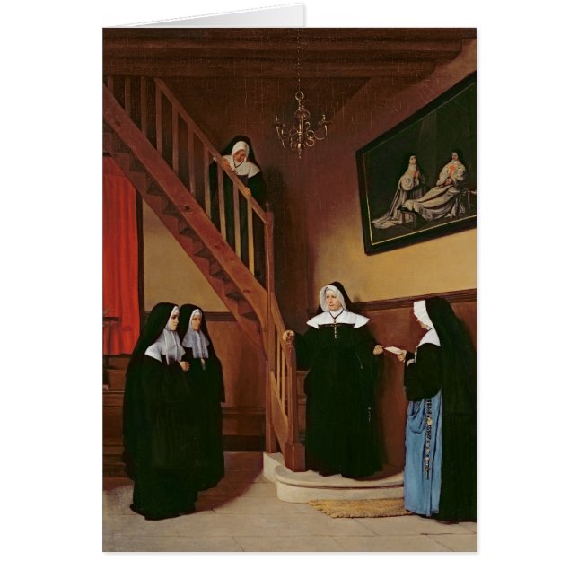 Cartão A letra de recomendação, 1859 (Frente)