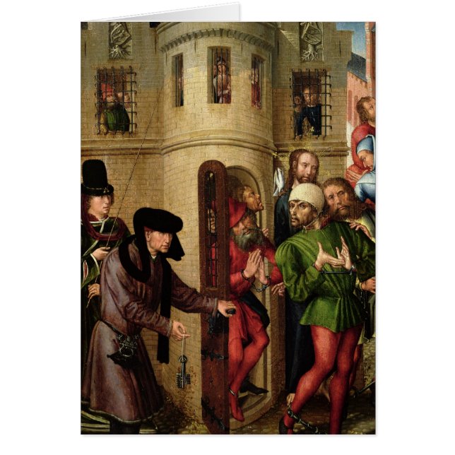Cartão A libertação dos prisioneiros, c.1470 (Frente)